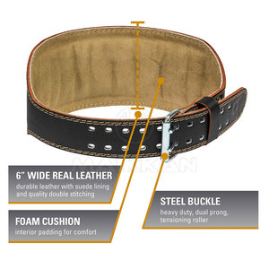 Cinturón de levantamiento de pesas para gimnasio, venta al por mayor, cinturón de gimnasio con logotipo personalizado a la moda, cinturones de levantamiento de pesas deportivos para culturismo - Product Image 3