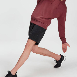 Wholesale 100% Cotton <b>Fleece</b> Hoodie Long Sleeve Pullover Outdoor <b>Sweatshirt</b> with Plain Print for Winter - Product Image 2