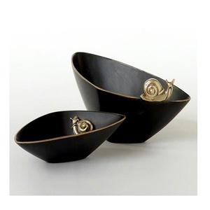 Handmade Stainless Steel <b>Food</b> Bowl Round Shape Customized Size Decorative <b>Food</b> Bowl For Home Hotel Usage - Product Image 5