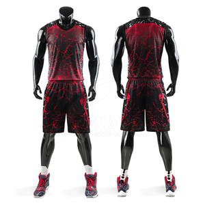 Uniforme de basket-ball de haute qualité avec design personnalisé, respirant et disponible en grandes tailles, avec impression par sublimation - Product Image 4