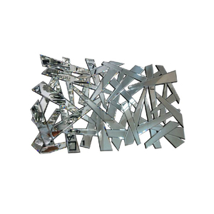 <span class=keywords><strong>Specchio</strong></span> da <span class=keywords><strong>Parete</strong></span> in Vetro <span class=keywords><strong>con</strong></span> Bordi Smussati <span class=keywords><strong>e</strong></span> Stile Spezzato per Decorazione Casa o Arte Murale per Hotel <span class=keywords><strong>e</strong></span> Negozi - Product Image 2