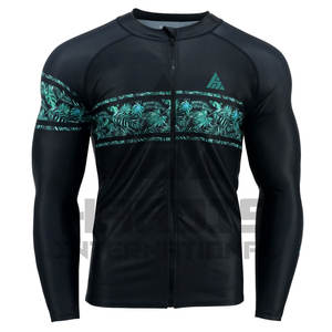 Mens Long Sleeve Rash Guard Manufacturer Sportswear Rash Guard <b>Swimming</b> <b>Shirt</b> Plus Size Rash Guard - Product Image 1