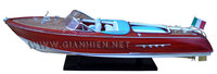 RIVA AQUARAMA Barco de Madera Hecho a Mano, Modelo Personalizado, Estilo Náutico, Regalo Empresarial, Entrega Rápida, Precio Competitivo, Barco Pintado