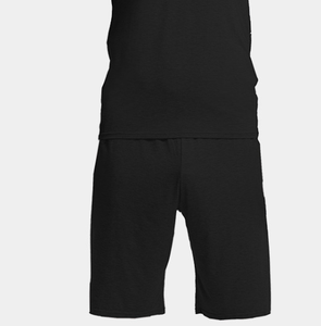 ชุดผ้าฝ้ายสองชิ้น,ชุดสั้นสีพื้นลำลอง - Product Image 2