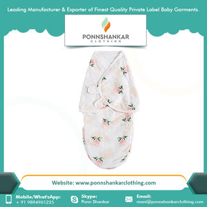 <b>Soft</b> <b>Baby</b> <b>Blankets</b> New Printed Design <b>Baby</b> Muslin Swaddle <b>Blankets</b> Supplier India - Product Image 2