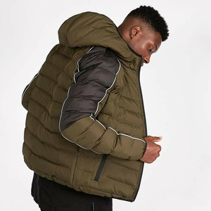 Nouvelle veste d'hiver personnalisée pour homme, avec capuche, imprimée, pour homme adulte, veste bomber standard, impression de logo personnalisée - Product Image 2