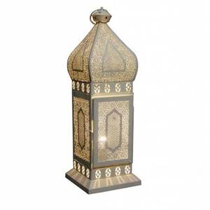 Linternas de mesa de metal/vidrio personalizadas de Venta caliente Ramzan para uso en interiores y exteriores para decoraciones de bodas y Navidad - Product Image 1