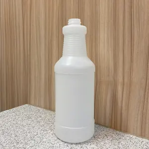 Bouteille en PEHD 1000 ml Bouteille de détergent de nettoyage chimique de voiture de lavage de haute qualité Bouteille de pulvérisation de déclenchement en plastique