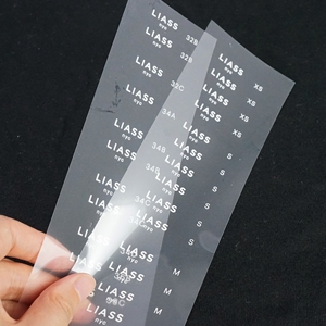 Tùy Chỉnh Silicone Truyền Nhiệt Nhãn Sắt Trên Quần Áo Nhãn Thiết Kế Báo Chí Nhiệt Sticker Với Logo Của Bạn - Product Image 5