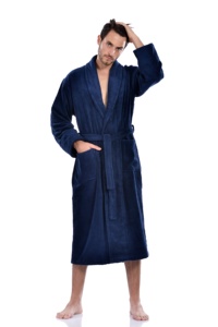 Peignoir de luxe pour hommes, haute qualité, meilleur prix, 100% coton turc, fabricant turc - Product Image 3