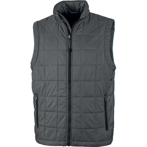 Chaleco de Invierno 2026 para Hombre, Diseño Ecológico, con Cierre, Logotipo Personalizado Bordado, Relleno de Poliéster, Diseño Sublimado - Product Image 2