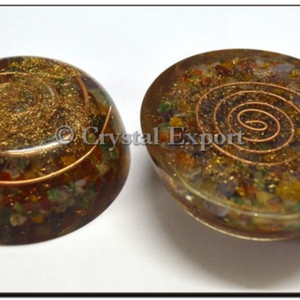 Compre en Línea una Cuenco de Orgón con Energía de Piedras de Chakra: Cuenco de Orgón con Energía de Piedras de Chakra en Venta - Product Image 1