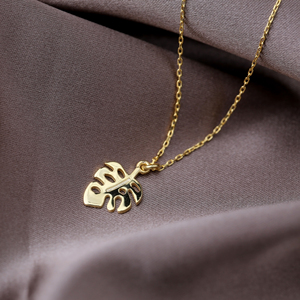 ขายส่งสร้อยคอเสน่ห์ออกแบบใบแฮนด์เมดตุรกี 925 เงินสเตอร์ลิงJewelry - Product Image 5