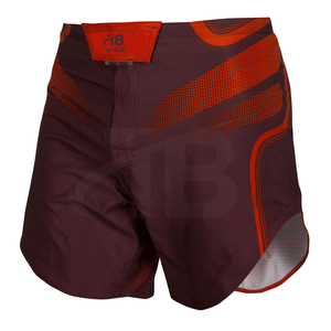 Short MMA en coton sublimé de haute qualité Design personnalisé avec logo personnalisé pour une utilisation en salle de sport et boxe Service OEM disponible - Product Image 5