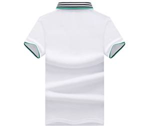 Polo exclusif à manches courtes en tricot gaufré à col rayé pour hommes du Bangladesh à prix compétitif en gros - Product Image 3