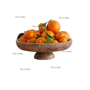 Cuenco de frutas de madera de calidad superior, cuenco de servicio de tamaño y forma personalizados para uso doméstico y de utensilios de cocina de Hotel - Product Image 1