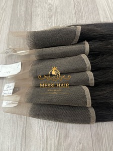 Cierre de encaje suizo HD, 5x5, 6x6, cabello humano Natural liso de Vietnam - Product Image 3