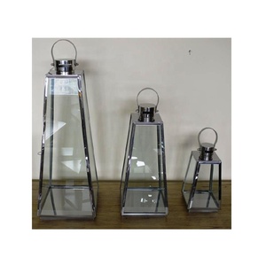 Trong Nhà Ngoài Trời Vườn Trang Trí Nội Thất Đèn Lồng Thép Không Gỉ Kim Loại Biểu Tượng Tùy Chỉnh Bong Bóng Bọc + Bên Trong Hộp + Thạc Sĩ Carton - Product Image 2