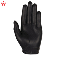Guantes de Golf de Piel Cabretta Transpirables con Logotipo Personalizado OEM, Blancos, Tallas Personalizadas, Hechos en Pakistán, para Hombres y Mujeres, Uso Deportivo