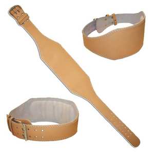 Ceinture d'haltérophilie GAF en cuir avec logo personnalisé durable antidérapante unisexe pour l'entraînement d'haltérophilie et de musculation - Product Image 2