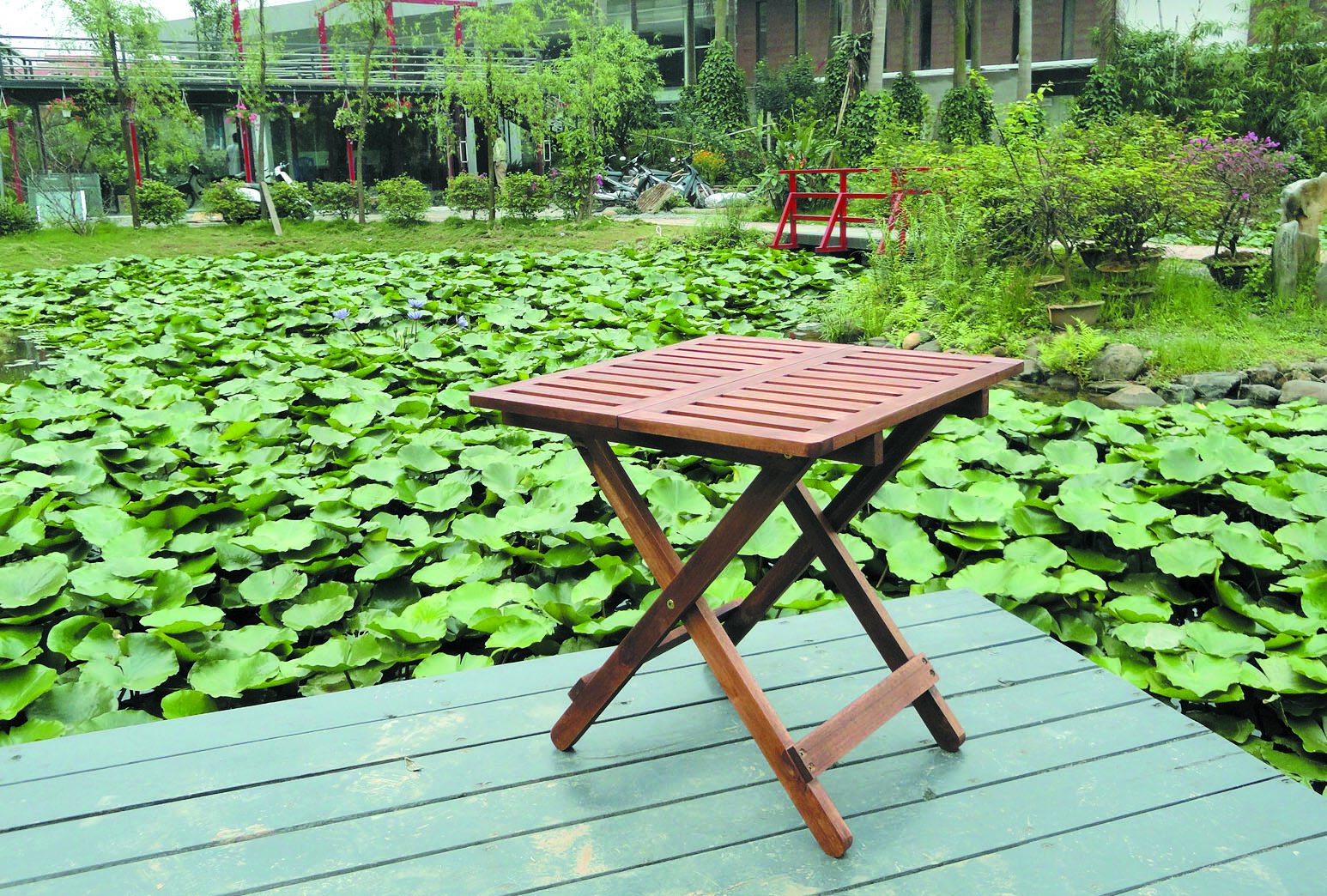 Small ACACIA Wood Folding Coffee Table of high quality Vietnamese acacia wood, foldable, easy to move