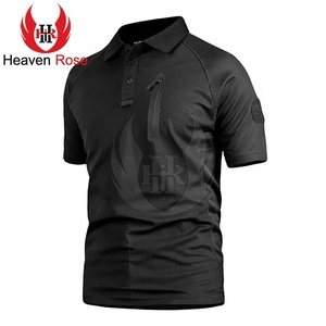 เสื้อโปโลเข้ารูปแห้งสำหรับล่าสัตว์,เสื้อโปโลกระเป๋าด้านหน้าระบายอากาศได้ดี - Product Image 4