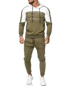 Survêtement d'automne personnalisé de grande taille à capuche pour hommes avec tissu en molleton de coton fermeture à glissière complète et doublure latérale - Product Image 4