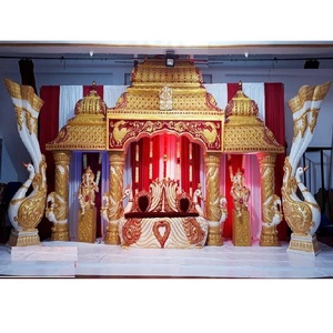 Manavarai de boda de lujo, mantel de escenario de diseño de srylankan, mandarai impresionante - Product Image 1