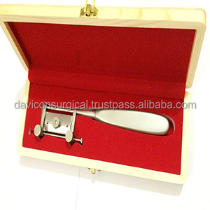 Manche de couteau chirurgical pour greffe cutanée Humby en acier inoxydable manuel - Product Image 5