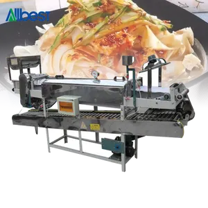 Industriële Verticale Continue Compact Verse Mini Rijst Noodle Making Machine Koud Rijst Noodle Koude Huid Noedels Maker Machine