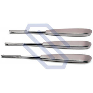 Set of 3 Ballenger Manual <b>Veterinary</b> <b>Instruments</b> Stainless Steel Swivel Straight Knives for <b>Surgical</b> Use - Product Image 1