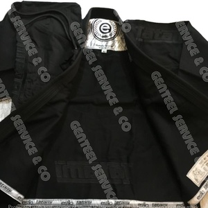 Jiu Jitsu-kimono/Bjj para hombres, uniforme de jiujitsu negro de alta calidad, hecho a medida, venta al por mayor - Product Image 2