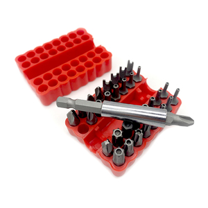 33 Pièces Jeu De Tournevis Bit, Porte-embout Magnétique Extension De Précision Kit <span class=keywords><strong>Creux</strong></span> Conseils Spanner <span class=keywords><strong>Torx</strong></span> - Product Image 1