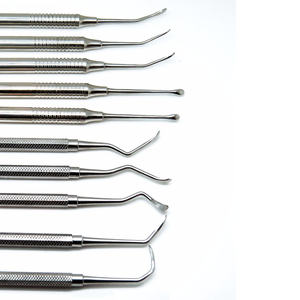 2026 LA ELAHI Kit d'instruments dentaires pour sinus lift et implantation, 10 pièces, instruments à double extrémité - Product Image 2