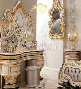 Juego de Muebles de Dormitorio Estilo Francés Real Moderno con Madera de Teca de Primera Calidad, Construcción Duradera, Tamaño y Color Personalizables - Product Image 5
