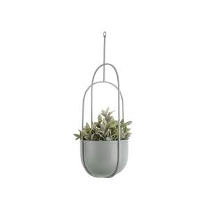 Maceta colgante de Metal con cadena, soporte para plantas con decoraciones de jardín para porche, decoración de jardín - Product Image 1