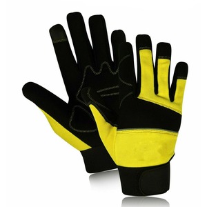 Gants de sécurité en cuir véritable personnalisés, confortables, anti-impact, ignifuges, pour les mécaniciens, utilisables en toutes saisons - Product Image 4