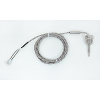 Sensor de Temperatura de Termopar de Acero Inoxidable Tipo K J E T, Exportado desde Singapur e Indonesia