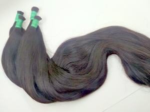 Cabello Humano Remy Virgen Premium 100% Natural Sin Procesar a Granel para Extensiones Grado 7A y 8A Longitudes de 20\", 28\" y 30\" Liso - Product Image 6