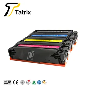 Tatrix CF410X CF410 Mực Tương Thích Màu Sắc Laser Toner Cartridge CF410X CF411X CF412X CF413X 410X Cho Máy In HP MFP M377dw