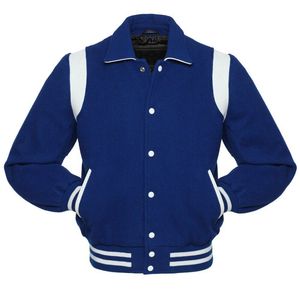 Veste de sport personnalisée en Patchwork pour hommes et femmes, avec manches personnalisées, idéale pour le baseball, vente en gros - Product Image 5