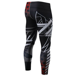 Leggings de sport pour hommes, pantalon de Compression collant, séchage rapide, haute qualité - Product Image 2