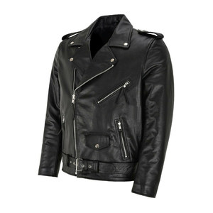 Veste en cuir de course professionnelle personnalisable pour motos neuve avec traitement de revêtement - Product Image 2
