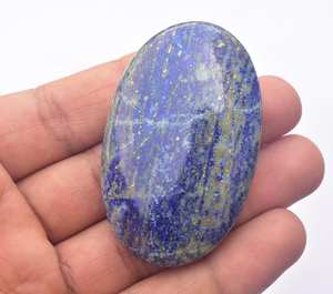 Lapis Lazuli ovale, pierre naturelle, cristal, vente en gros, livraison gratuite - Product Image 4