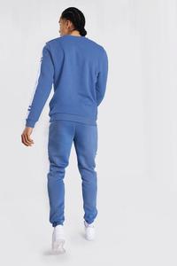 ชุดวอร์มผู้ชายผ้าโพลีเอสเตอร์/ ผ้าฝ้ายผสมกันความร้อนมีเชือกผูกแห้งเร็วระบายอากาศได้ดี - Product Image 5