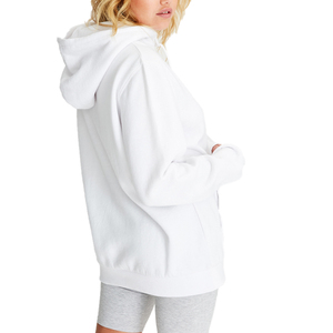 OEM Sservice New Arrivals Over size <b>White</b> <b>hoodies</b> Winter collection <b>Ladies</b> Contrast Color Cashmere Fashion <b>Hoodies</b> - Product Image 5