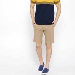 กางเกงขาสั้นผ้าคอตตอนสำหรับผู้ชายกางเกงขาสั้นสำหรับเดินชายหาดกางเกงขาสั้นผ้าคอตตอนสี100% - Product Image 4