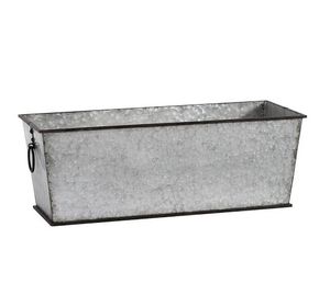 Top Selling High Quality Attractive Design good quality galvanized Handmade metal <b>planter</b> for outdoor Garden Decoration India - Product Image 2