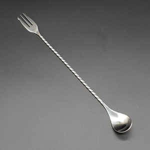 Cuillère en acier inoxydable de dernière conception pour le mélange de cocktails et le shaker à jus Cuillère en acier inoxydable - Product Image 5