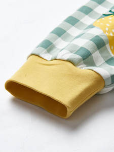 Pyjama en soie et coton pour femmes, vêtements de nuit imprimés, manches longues + pantalon Long, 2 pièces, vêtements de nuit d'été, vente en gros - Product Image 6